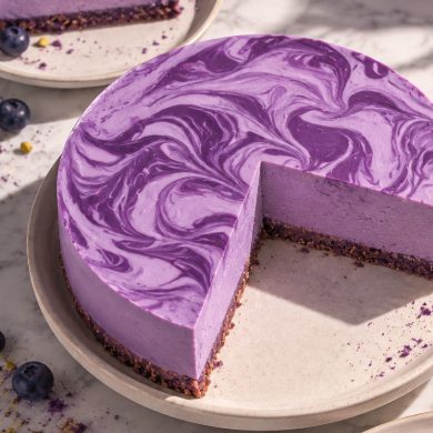 Recette de cheesecake Ube : Le dessert violet qui fait sensation