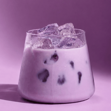 Ube latte glacé Ube Nolia