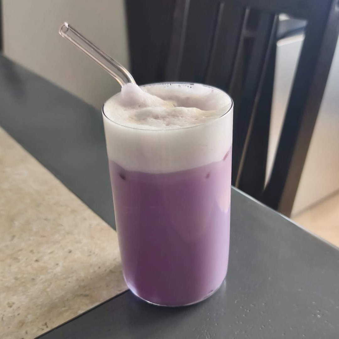 Ube Nolia ube latte photo shared by Emma R.