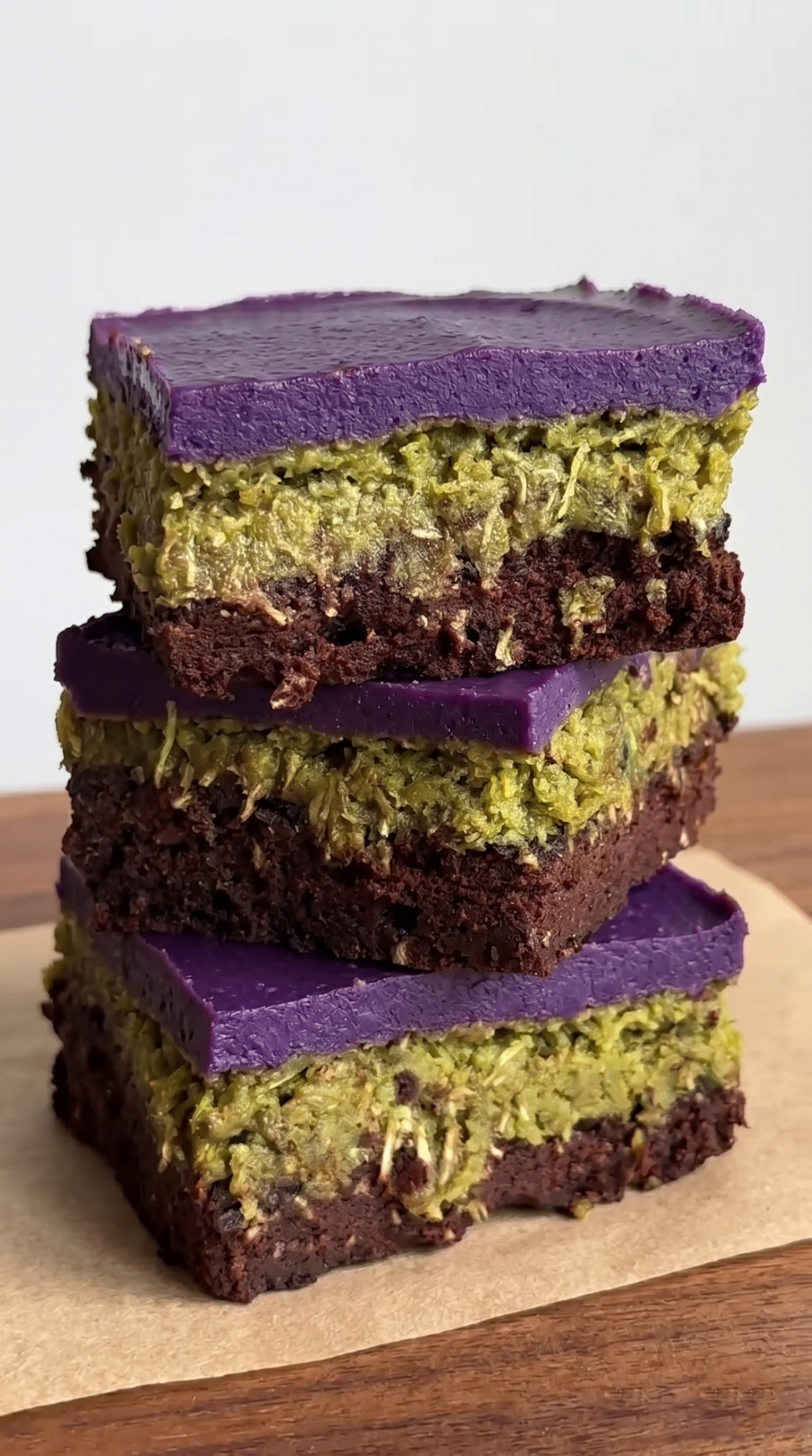 Barres de Brownie au Chocolat Ube Dubai : Recette Virale de Kataifi à la Pistache